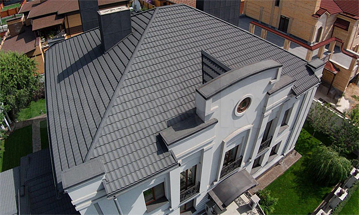 Кровля из композитной металлочерепицы