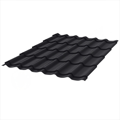 Металлочерепица Stynergy Classic Rooftop Бархат RAL 9005 0,5 сталь 1 кв.м