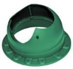 Krovent Base-VT Seam основание вентиляционной трубы под фальц зеленый (RAL 6005)