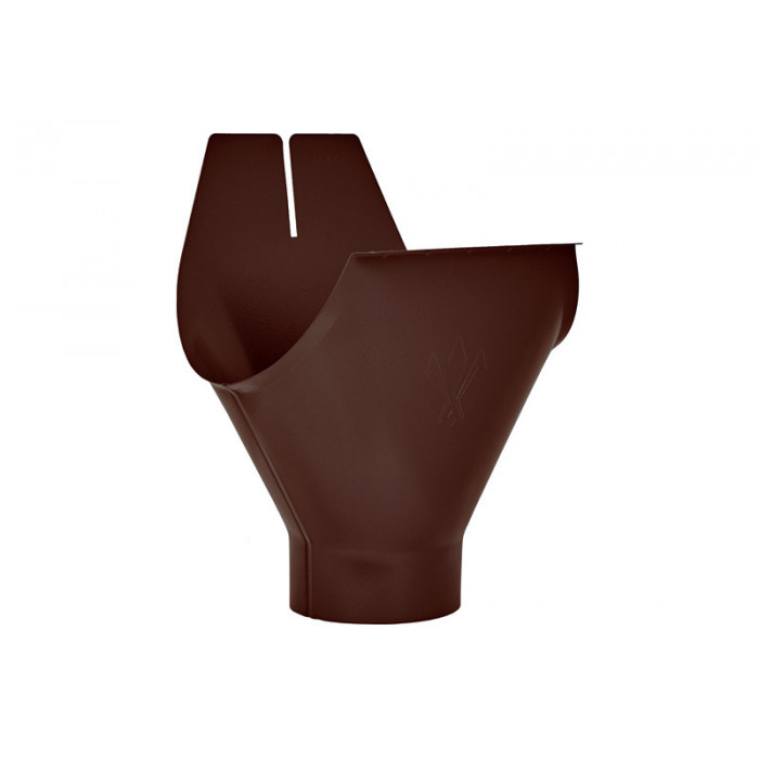 Воронка желоба PU Aquasystem Matt RAL 8017 (Коричневый) 90/125