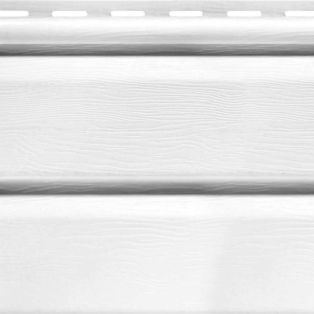 Сайдинг FineBer Standart Classic Color, Белый 3,66 м