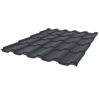 Металлочерепица Stynergy Stella PURRUS PRO Матовый RAL 7024 0,5 сталь 1 кв.м