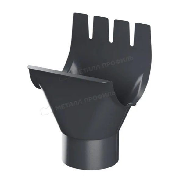 Воронка выпускная Металл Профиль  Foramina PUR D150/100 Ral 7024