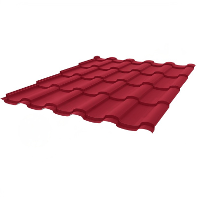 Металлочерепица Stynergy Stella Corundum50 RAL 3003 0,5 сталь 1 кв.м