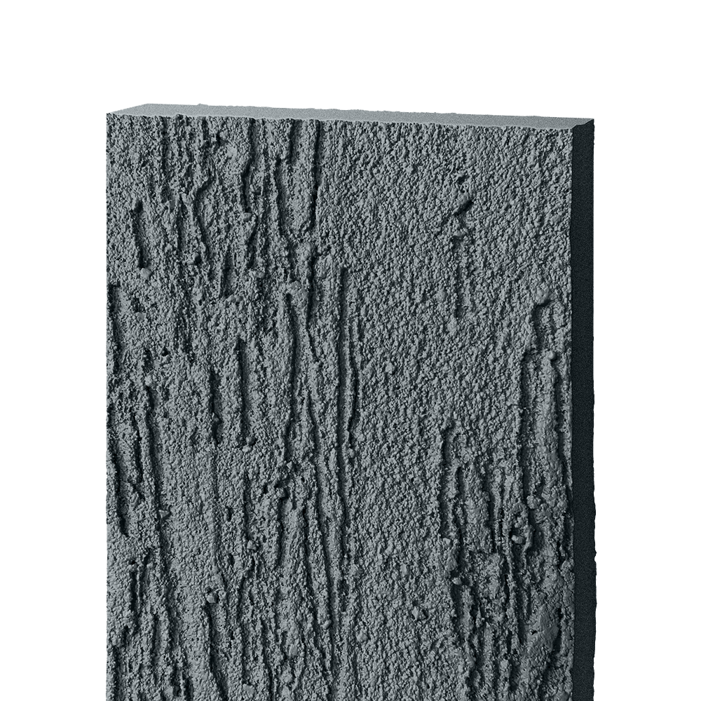 Фиброцементный сайдинг БЕТЭКО Вудрок (Короед) 190x3000x8 RAL7024