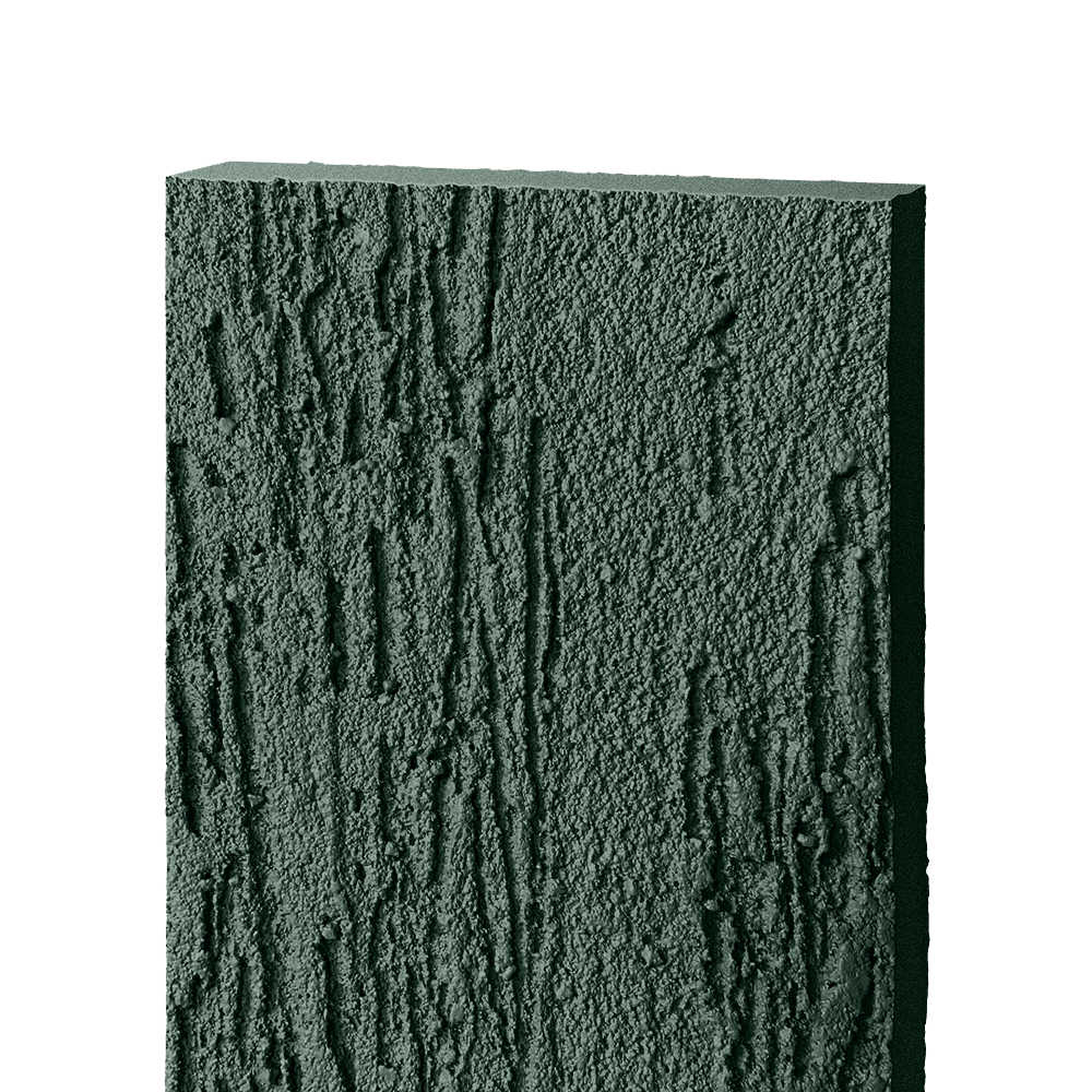 Фиброцементный сайдинг БЕТЭКО Вудрок (Короед) 190x3000x8 RAL6009