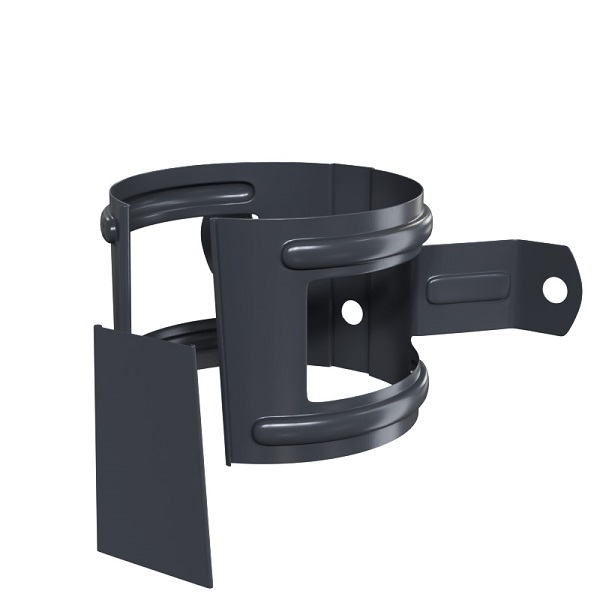 Держатель трубы (на дерево) Металл Профиль Foramina PUR D100 Ral 7024