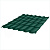 Металлочерепица Stynergy Garda Corundum50 RAL 6005 0,5 сталь 1 кв.м