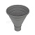 Воронка водосборная D100/300 Foramina Freeze (FRZ_D-01-Grey\Grey-0.6)