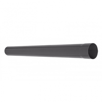 Труба водосточная 3 м PU Aquasystem RAL 7024 (Серый) 90/125