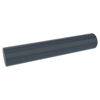 Труба круглая 1 м RUPLAST (РУПЛАСТ) Графит RAL 7024