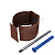 Крепление трубы (на кирпич) Металл Профиль Foramina PUR D100 Ral 8017